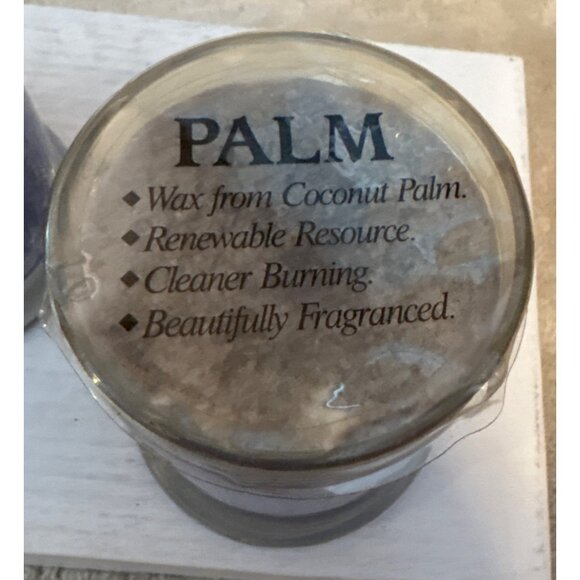Palm Creations Candles Orchid Bouquet Scented 9 Oz Pack Of 2 Coconut Palm Wax - Picture 2 of 5